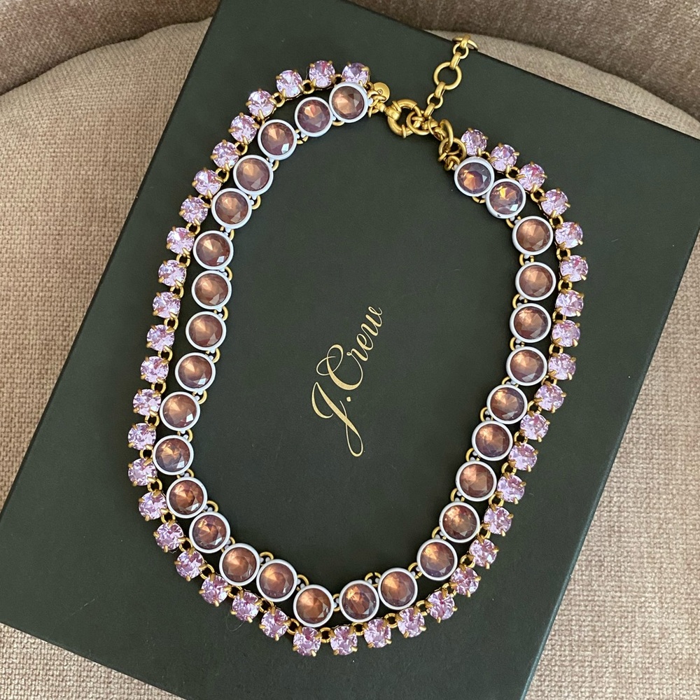 Purple necklace